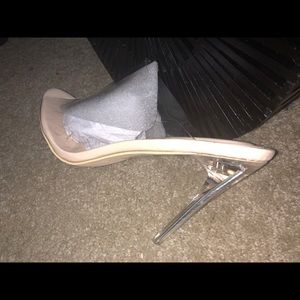 Clear Cinderella Shoes